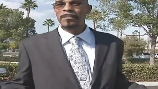 Natural tits girl fucks with a BBC during the roleplay