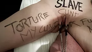 Slave Nikki, humiliated and degraded