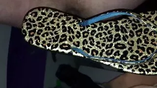 inserting a flip flip up my loose asshole