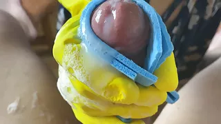 Stepmom Washed My Cock Until I Came