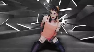 Trans Rides Futuristic Dungeon Dick