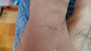 Trimming my toenails