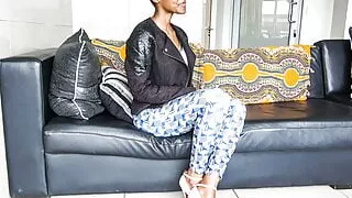 Short Hair Natural African Interracial Job Interview