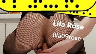 lila rose plays with her dildo