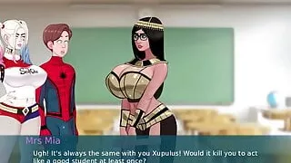 SexNote v0.15.0a (by JamLiz) -  Horny school Halloween (2)