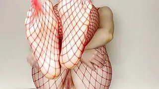 Awesome foot fetish teasing VIDEO