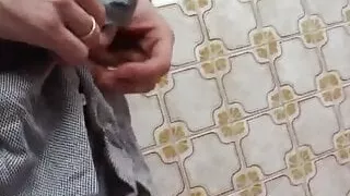 Busty redhead MILF gives joy to cock