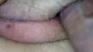 Pussy fucked and covered with sperm