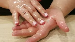 Plump fingers – BBW hand Model Anastasia Gree