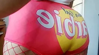 Pulling up my booty shorts