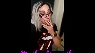 Smoking Fetish Goddess Marilyn Does It Again