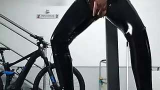 Julie's squirting in cellar