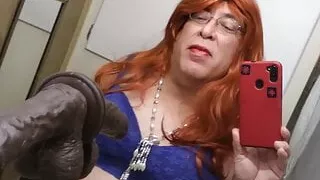 Sissy faggot julia conner continues her training