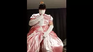 Chubby Femboy Princess Teasing and Masturbating