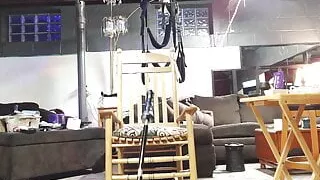 LiveNLove GETS FUCKED IN THE ASS BY A FUCK MACHINE