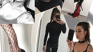 shiny lackpants pvc worship my big booty