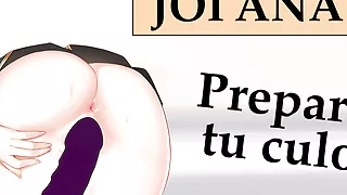 Spanish JOI anal challenge. Orgasm included.