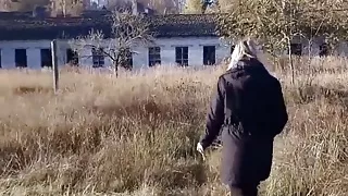 Hot sex in a frosty Lost Place (part 1)