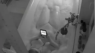 Cam of wife in the bath