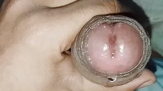 Indian boy first'time showing cock