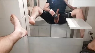 Preparing my rubber Sissy pussy