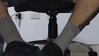 transparent gray stockings in virtual classrooms