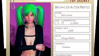 Femboy Yaoi - Ash Character Presentation