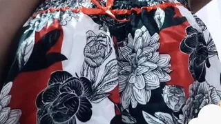 Cutest Sri Lankan Girl Night Dress Play with Natural Tits