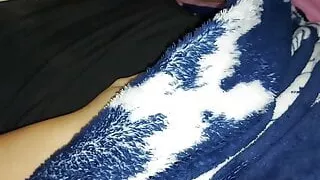 Toyed with my stepsister under the covers