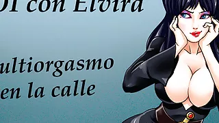 Spanish JOI con Elvira, Mistress of the Dark.