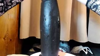 MrHankey's BOSSHOGG XL in Gaping Asshole & Pussyhole