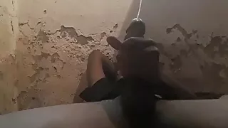 Straight guy blows a load