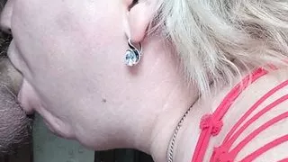 cum on mother-in-law's tongue #5