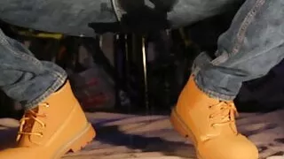 azianuncle pissing in jeans