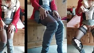 I think of your cock and jerk off to cum