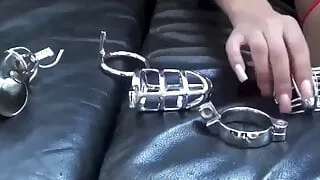 I will lock your useless little dick up