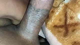 Arab daddy jerks off with fat dick thick