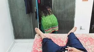 Dick Flash To Real Pakistani Maid While She Is Working