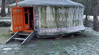 Ich dildo zum Orgasmus, um einem Fan-Paar zu danken, das mir ein kleines Geschenk gemacht hat