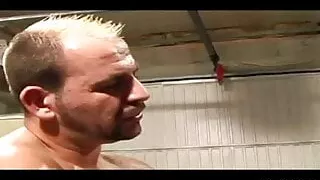 Hard extrme fist session with daddy bear harry boys