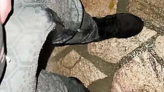 Getting boner after peeing my pants