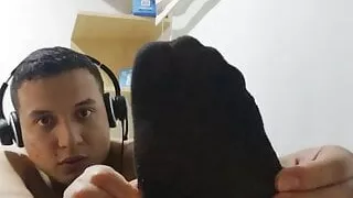 Black socks in your mouth