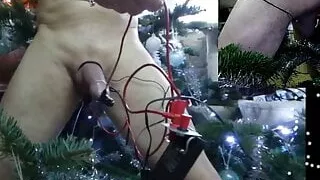 E-stim cbt plays  xmas tree and in my holes