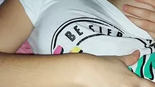 xxx Desi – The neighbor gets into my bed and I touch her pussy