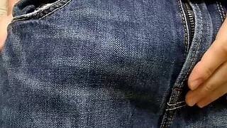 Adorable young amateur Jimmy Roman pisses and masturbates