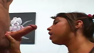 Blonde Teen Fucked up by the handsome guy