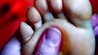 Wrinkled Soles Lotion Massage Part 2