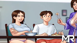 SummertimeSaga - Mothers Take Care Of Their Sons E1 # 16