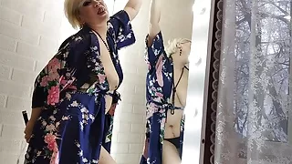 Learn sex from your parents! Your stepmom is very cool slut!