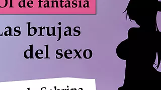 Spanish JOI. Tu nueva ama te usa y ordena. Sex witches.